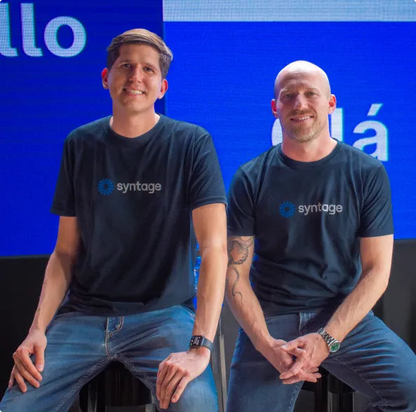 Foto de Matheus Pedroso (CEO) y Sebastian Carlsson (COO)